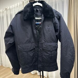 Blauer USA Police Bomber Jacket — Size S (Regular)